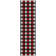 Machine Washable Indoor/Outdoor Xhevrie Black Rug