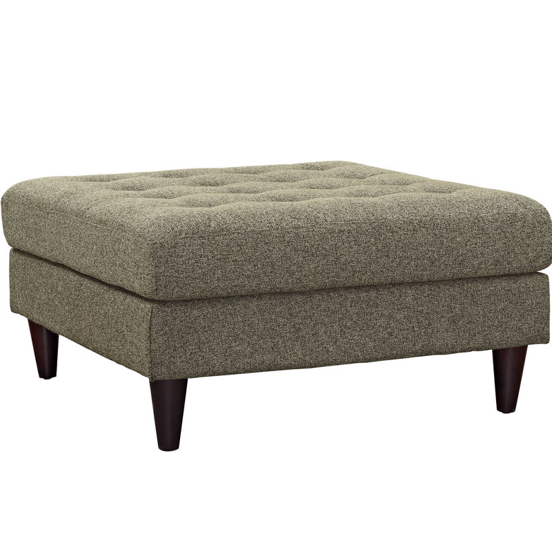 Grand repose-pieds en tissu Empress de Modway, Polyester avoine