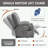 Power Lift Recliner Chair with Massage&Heat, USB and Type C Ports and 2 Steel Cup Holders-43622845