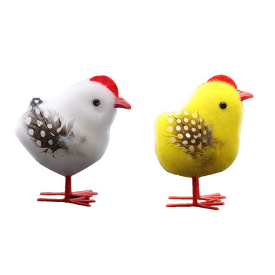 Chicks The Furry Chicks At Easter Stand The Table Of The Moss Garden 2PC