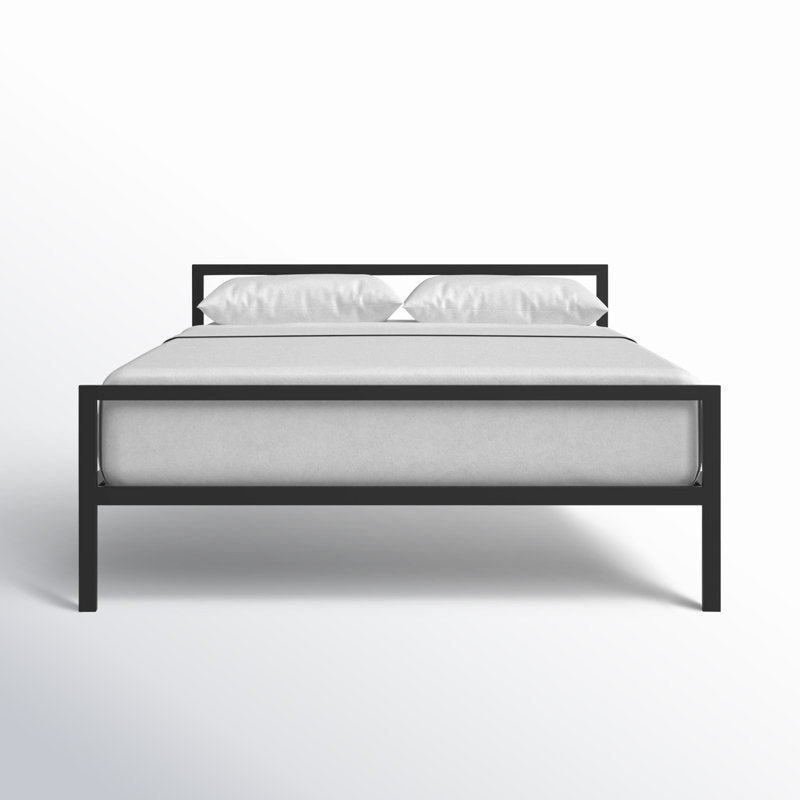 Aston Open-Frame Bed, Queen, Black