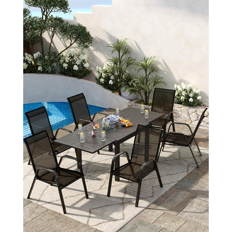 Outdoor Lounge Chair, Grey