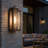Revington Plug & Play 1-Light Outdoor Wall Light in Transitional and Modern Style-18.69 Inches Tall and 8.98 Inches Wide-107377552