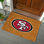 Grand tapis couleur coco 49ers San Francisco, 36 po x 24 po