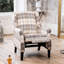 Agora 70cm Wide Wing Chair Recliner-1389807893