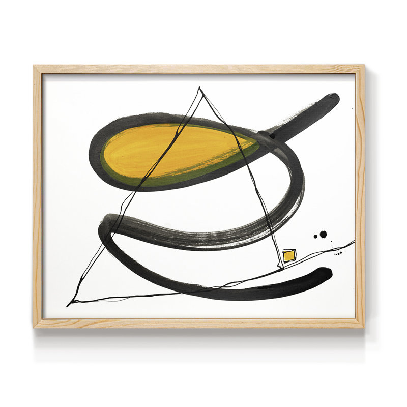 «Think About It V», impression encadrée, H 16 po x l 20 po, Naturel