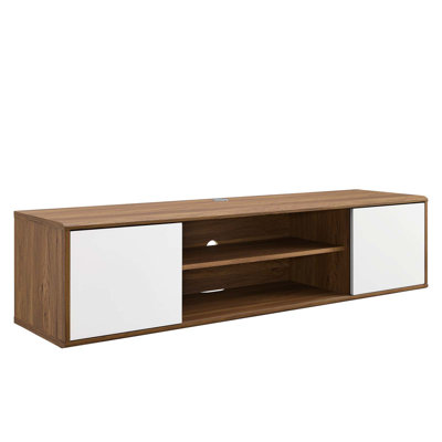 Modway Transmit 60" Wall Mount TV Stand