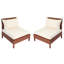 Chaise de patio avec coussins Shorehamby