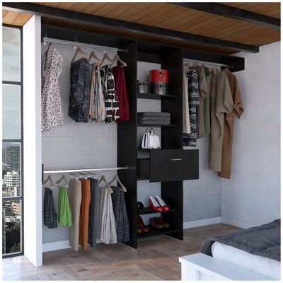 250 Closet System British, Bedroom