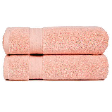 Cotton Plush Bath Towel, Rose