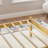12" Solid Wood Twin  Bed with Headboard  & Metal Slats, Easy Assemble & Squeak Free-77977545