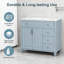 Meuble-lavabo 36 po Kaelisthra