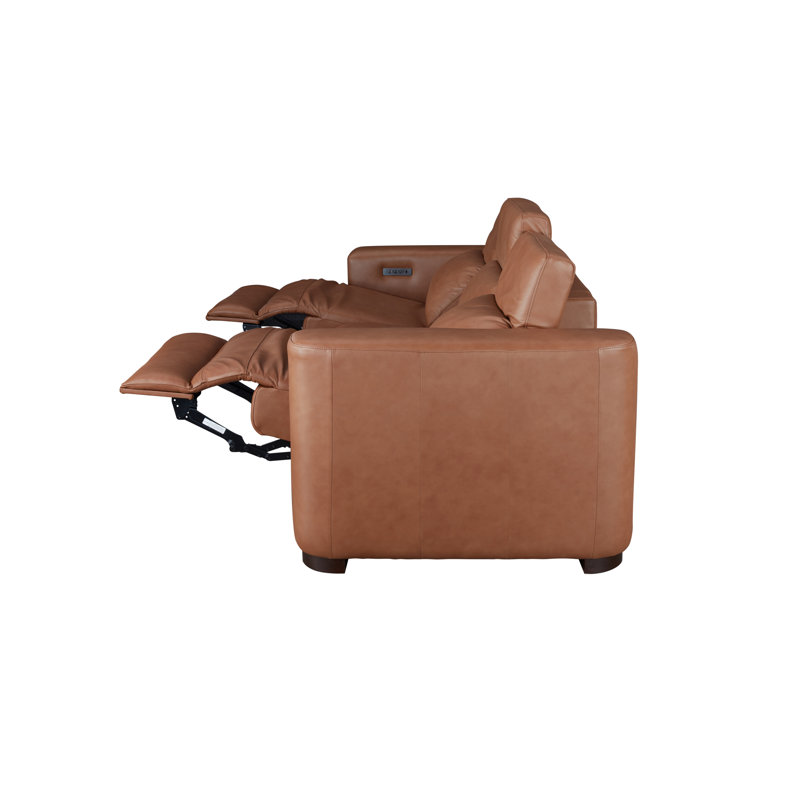 Loris Reclining Sofa, LE0600 Genuine Leather