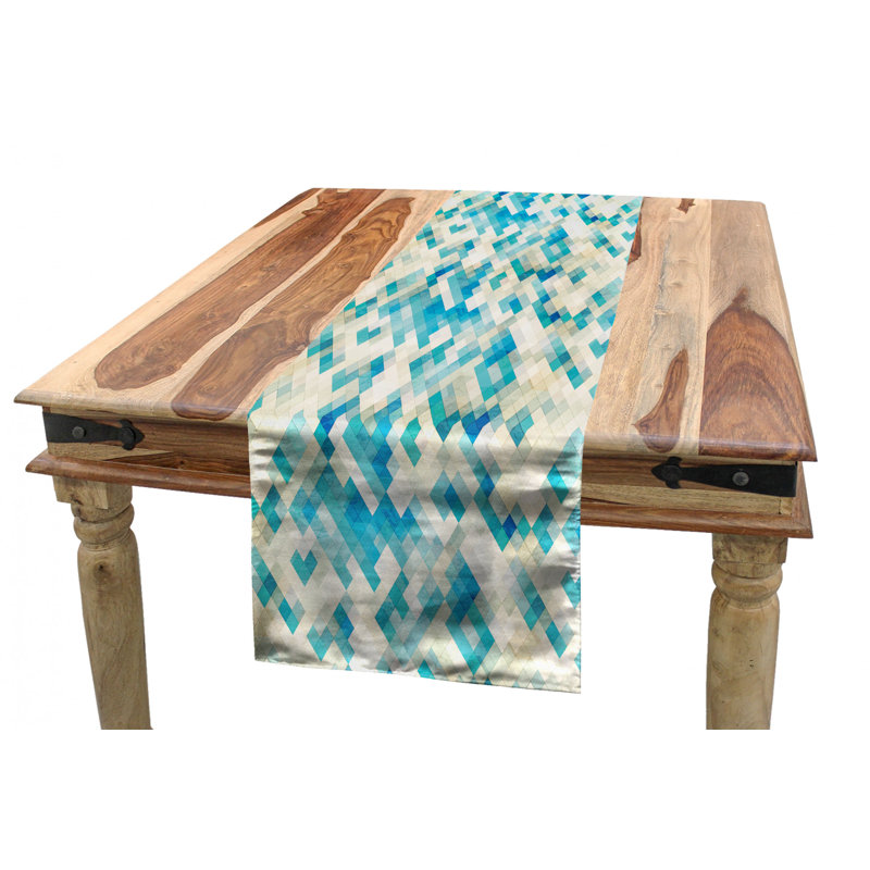 Geometric Table Runner, 90" x 16"