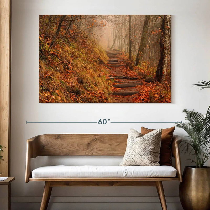 Sentier des Appalaches Alvord Misty Autumn, H 34 po x l 51 po