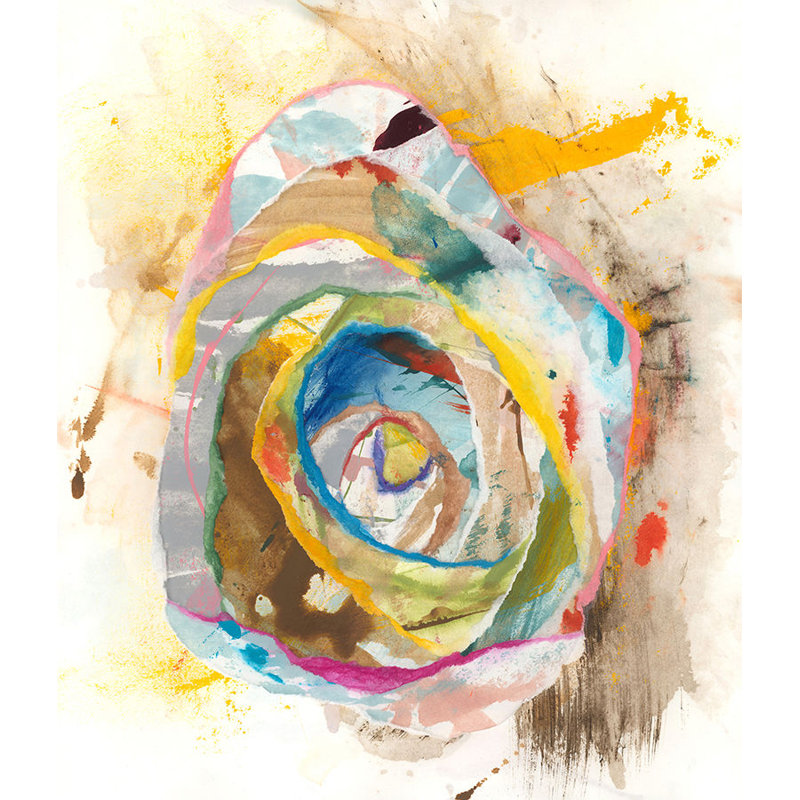 Rose Gardern II Painting by Jean Kenna, Image Brush Gel