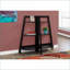 Étagère à livres 6 tablettes ouvertes | Noyer brun contemporain | 51 po x 16 po x 47 po | Panneau de particules | Espresso