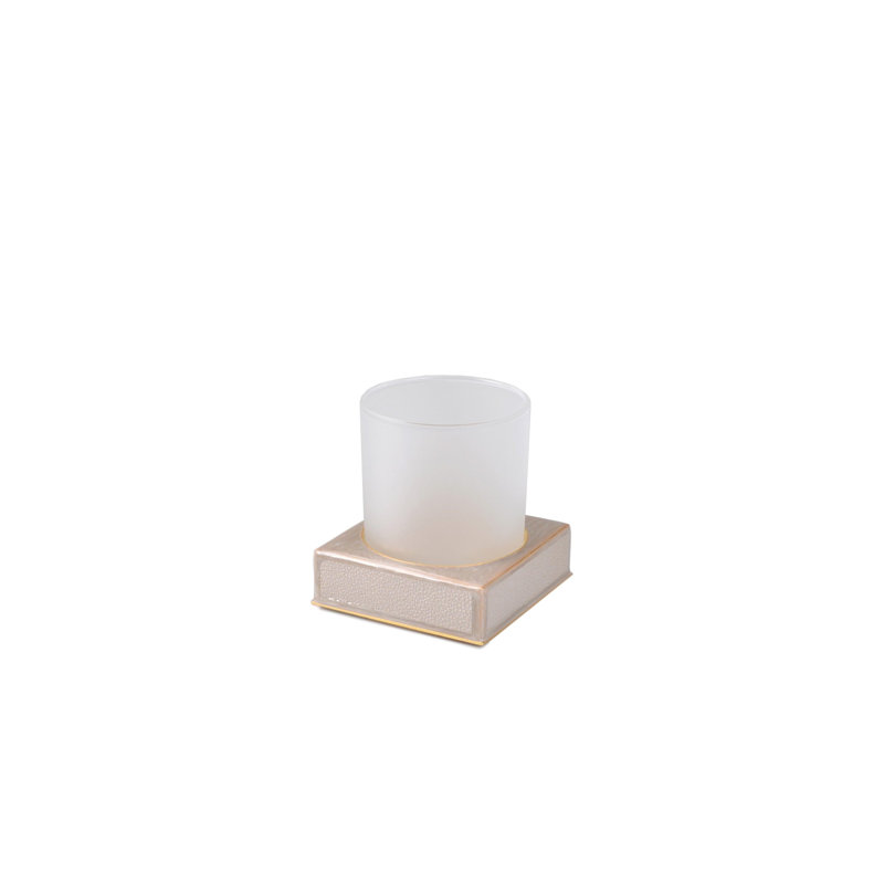 Verre à mastic Shagreen, BRONZE/ GOLD