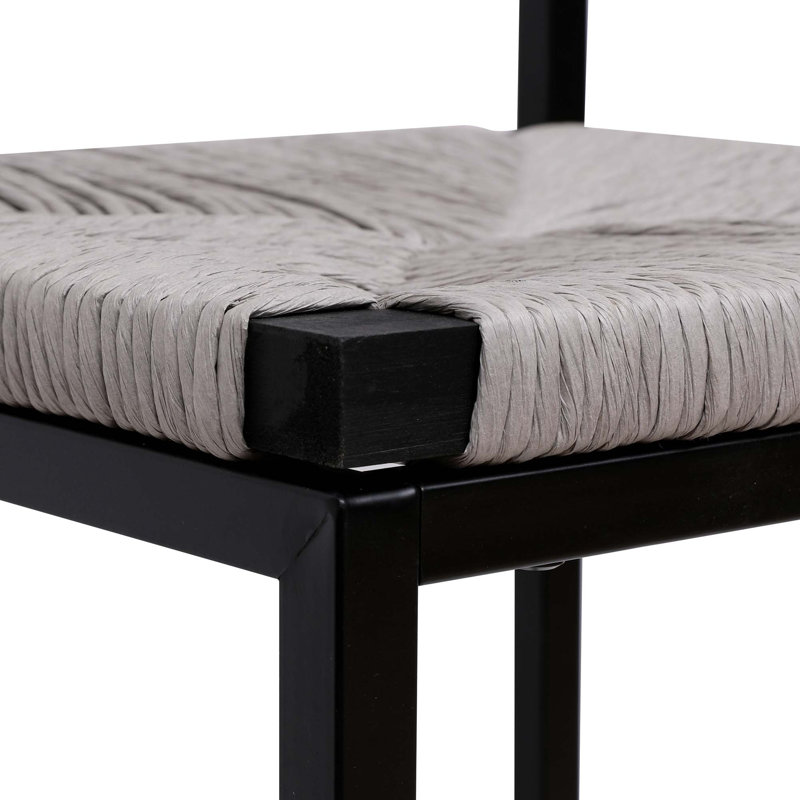 Upholstered Chenille Counter Stool