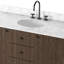 Malden Single Wide Vanity-Satin Espresso Oak