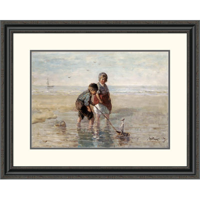 " Children Playing By The Seaside " by Jozef Israels