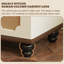 Table de chevet simple avec rangement à double tiroir H 21,65 po x l 19,69 po-192787097