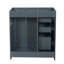 Meuble-lavabo de 30 po, armoire de rangement en bois massif, ensemble de meuble-lavabo autoportant avec 3 tiroirs et portes à fermeture douce, meubles-lavabos (sans lavabo)-533511608