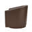 Amiir Morden Vegan Leather Swivel Barrel Chair with Solid Wood Legs-54446674