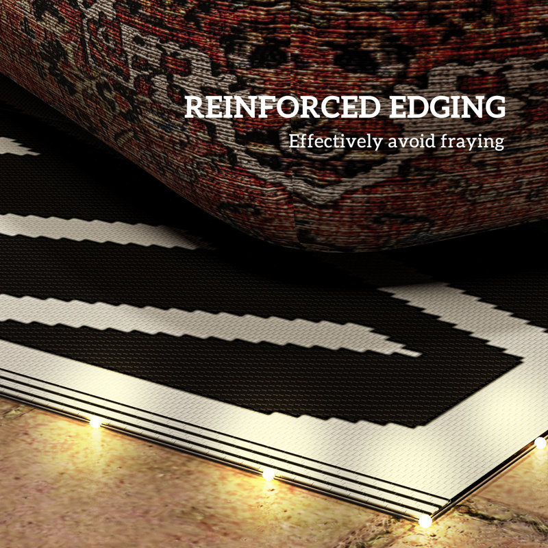 Argyle Machine Braided 274cm X 274cm Area Rug