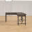 Larissa L-Shaped Solid Wood Computer Desk with Power Outlet