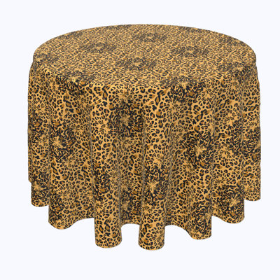 Worceer Animal Print Round Tablecloth