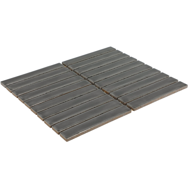 Daltile Artcrafted 1 x 6 Glazed Ceramic Mosaic Tile (10 PCS Per Carton) (10.00 SQFT Per Carton), Drift