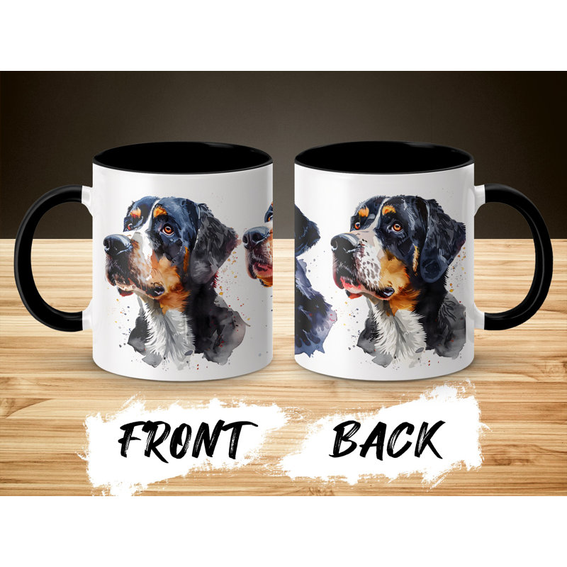 Ceramic Coffee Mug, 3, Black