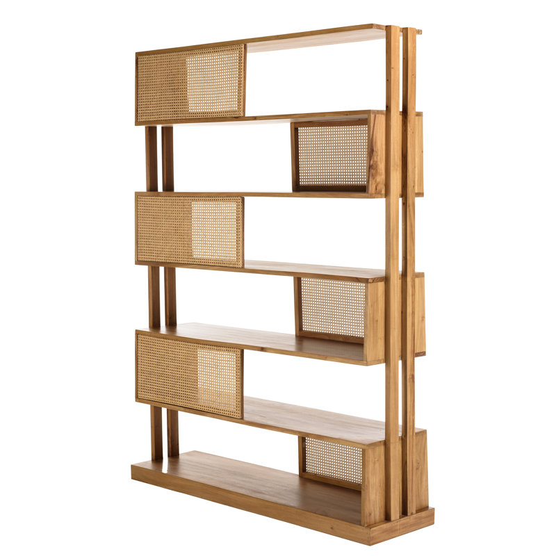 Cafferkey 150cm W Solid Wood Shelving Unit