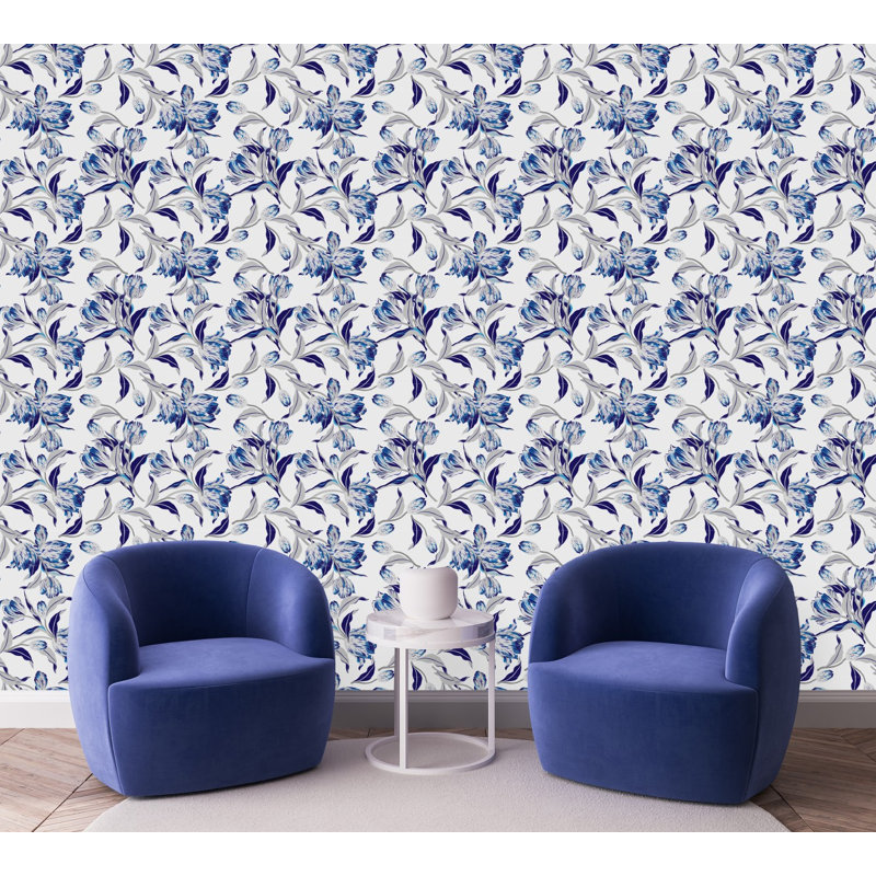 Carreau de papier peint l 25 po, L 2,09 pi x L 10,42 pi