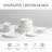 Stone Lain Roscoe 12-Piece Dinnerware Set Stoneware