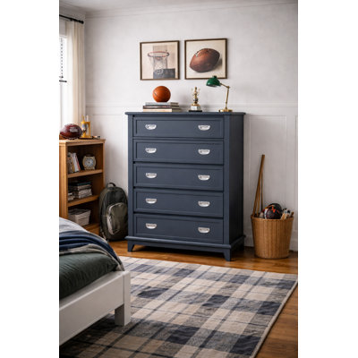Commode moderne à 5 tiroirs 36,5 po Beckett