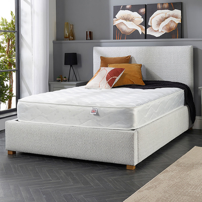 Hybrid Memory Foam Mattress with AC Cool Fabric, Small Single (2'6)