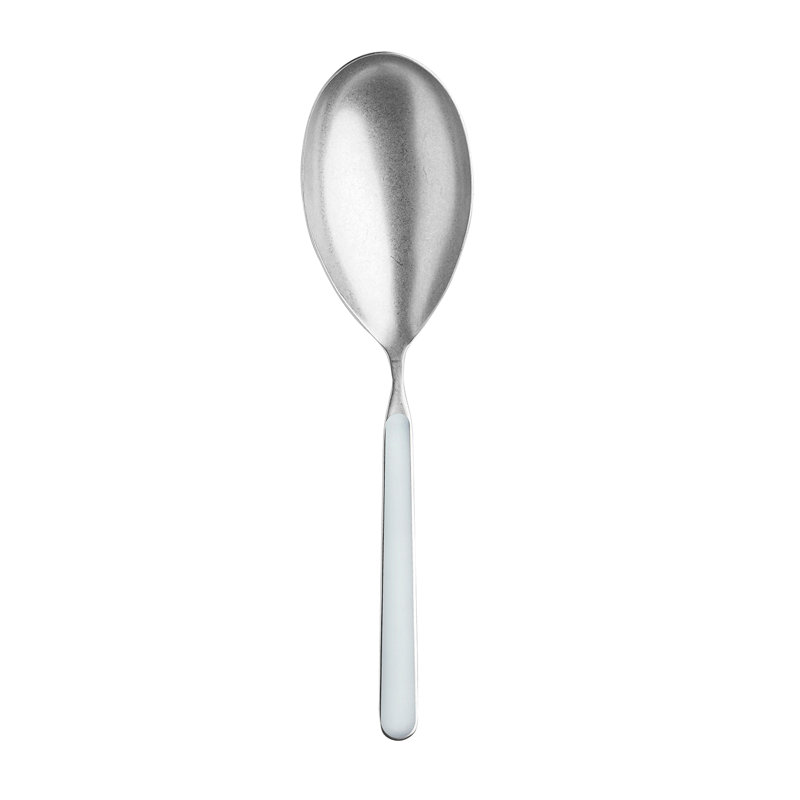 Fantasia Pewter Risotto Spoon - Sesame, Light Blue