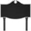 Colonial 1-Line Wall Address Plaque-2099913326-2099913332