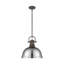 Luminaire suspendu 1 lumière avec tige Bryceton-107150041-107150039