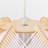 Beavin Wood Dimmable Geometric Chandelier
