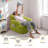 Kids bean bag chair, Toddler Lazy Chair with Shredded Foam Filling-475012942