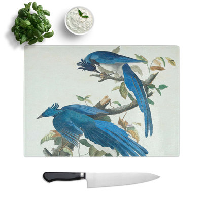 Tempered Glass Columbia Jay Chopping Board
