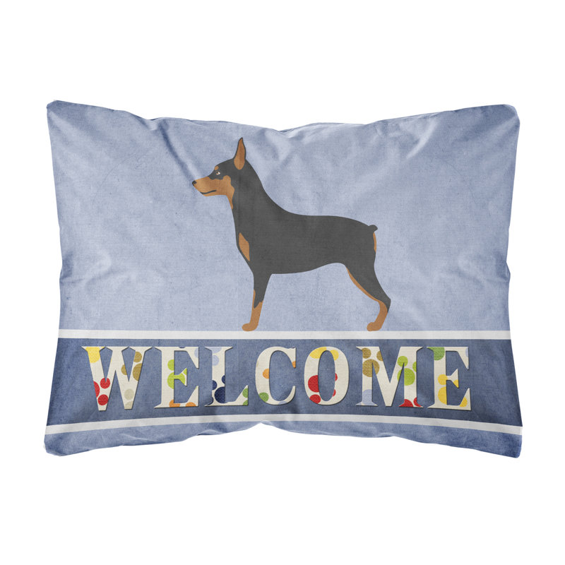  Coussin miniature intérieur / extérieur Welcome