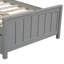 Lit plateforme simple en bois massif à profil bas Bosphore-1280091146