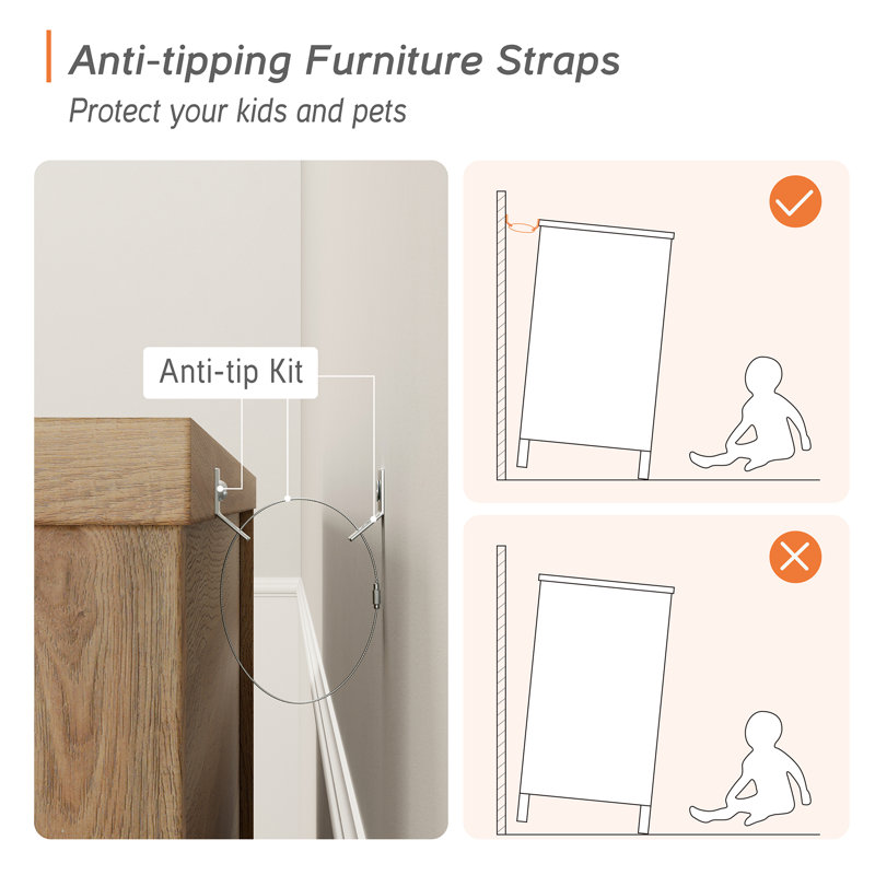 Scarlett Oak Dressers With 9 Wide Chest Of Drawers, Large Wood Dressers For Living Room, Nursery, Hallway