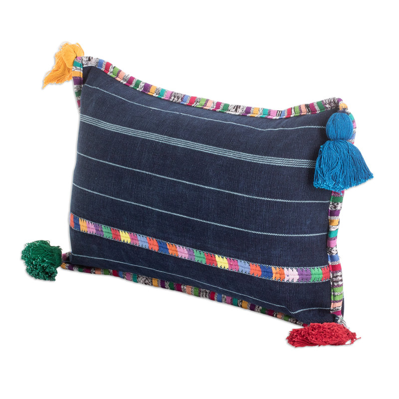 Housse de coussin en coton Novica