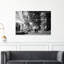 Cozy City Snowfall Romantic Abstract Contemporary City Architecture, impression d'art mural-130424477