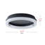 Plafonnier encastré 30 W à DEL, à intensité variable, métal noir et résine, 6000 K, certifié ETL, 3300 lumens, 120 V